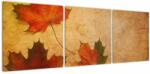 Mivali Tablou - Peisaj de toamnă, din trei bucăți 120x40 cm (V022738V12040)