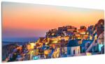 Mivali Tablou - Santorini în amurg, dintr-o bucată 100x40 cm (V021709V10040)