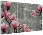 Mivali Tablou cu flori, din trei bucăți 120x80 cm (V022313V120803PCS)