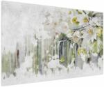 Mivali Tablou - Flori albe, vintage, dintr-o bucată 150x100 cm (V022775V150100)