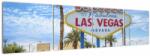 Mivali Tablou - Las Vegas, din patru bucăți 160x40 cm (V023122V16040)