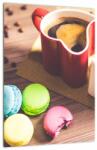 Mivali Tablou cu cafea și macarooni, dintr-o bucată 30x40 cm (V020876V3040)