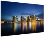 Mivali Tablou cu orașul nocturn, dintr-o bucată 120x80 cm (V021012V12080)