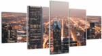 Mivali Tabloul cu metropolă luminată, din cinci bucăți 150x80 cm (V020042V150805PCS)