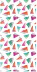 Mivali Tapet - Triunghiuri colorate în tonuri reci (T110028)
