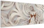 Mivali Tablou - Zeița motiv floral, dintr-o bucată 120x50 cm (V022976V12050)