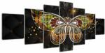 Mivali Tablou - Fluture magic, din șapte bucăți 210x100 cm (V022756V210100)