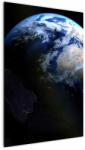 Mivali Tablou cu Luna și Pământul, dintr-o bucată 60x90 cm (V020671V6090)