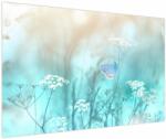 Mivali Tablou - Fluture în albastru, dintr-o bucată 120x80 cm (V024020V12080)