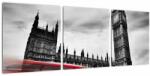 Mivali Tablou - Houses of Parliament din Londra, din trei bucăți 90x30 cm (V021939V9030)