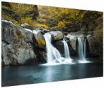 Mivali Tablou - Cascade, Lushan, China, dintr-o bucată 120x80 cm (V023674V12080)