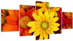 Mivali Tablou cu floare, din cinci bucăți 150x80 cm (V022228V150805PCS)
