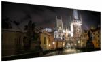 Mivali Tablou cu Poarta de pulbere iluminată, dintr-o bucată 250x125 cm (V020594V250125)