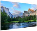 Mivali Tablou cu peisaj montan sălbatic, dintr-o bucată 150x100 cm (V021907V150100)