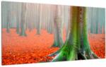 Mivali Tablou pe sticlă cu pomi, dintr-o bucată 100x50 cm pe sticlă (V020708V10050GD)