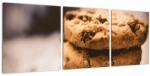 Mivali Tablou cu biscuiți cookies, din trei bucăți 90x30 cm (V020158V9030)