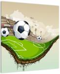 Mivali Tablou - Teren de fotbal, dintr-o bucată 50x50 cm (V023515V5050)
