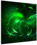 Mivali Tablou - abstracție verde, dintr-o bucată 70x70 cm (V020151V7070)
