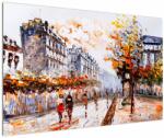 Mivali Tablou - Viața în oraș, dintr-o bucată 120x80 cm (V021995V12080)