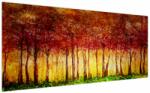 Mivali Tablou - Pictura pădurii cu frunziș, dintr-o bucată 200x100 cm (V021984V200100)