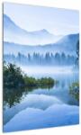 Mivali Tablou cu lac montan, dintr-o bucată 50x70 cm (V021910V5070)