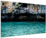 Mivali Tablou cu apă și stâci, dintr-o bucată 120x80 cm (V021152V12080)