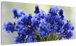 Mivali Tablou buchet cu flori albastre, dintr-o bucată 100x40 cm (V020175V10040)