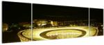 Mivali Tablou - stadion de fotbal, din trei bucăți 170x50 cm (V020386V17050)