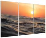 Mivali Tablou cu valul mării, din trei bucăți 120x80 cm (V020252V120803PCS)