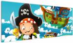 Mivali Tablou - Comoara piraților, dintr-o bucată 145x58 cm (V023446V14558)
