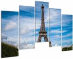 Mivali Tablou - Turnul Eiffel, din cinci bucăți 125x90 cm (V022437V12590)