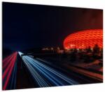 Mivali Tablou pe sticlă cu autostrada, dintr-o bucată 70x50 cm pe sticlă (V020075V7050GD)