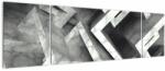Mivali Tablou cu cuburi abstracte, din trei bucăți 170x50 cm (V022004V17050)
