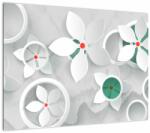 Mivali Tablou abstracției florale, dintr-o bucată 70x50 cm (V022164V7050)
