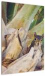 Mivali Tablou cu veverița în copaci, dintr-o bucată 50x70 cm (V021177V5070)