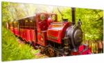 Mivali Tablou - Tren cu aburi, dintr-o bucată 100x40 cm (V023340V10040)
