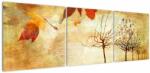 Mivali Tablou - Dispoziție de toamnă, din trei bucăți 150x50 cm (V022833V15050)