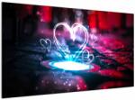 Mivali Tablou cu inima iluminată, dintr-o bucată 120x70 cm (V020412V12070)