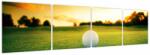 Mivali Tablou - Golf, din patru bucăți 160x40 cm (V023740V16040)