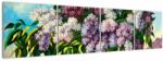 Mivali Tablou - Buchet de liliac, din patru bucăți 160x40 cm (V023238V16040)
