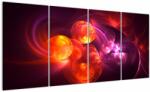 Mivali Tabloul cu abstracțiune modernă, din patru bucăți 160x80 cm (V020132V16080)