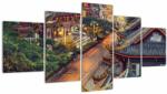 Mivali Tablou - Qintai Road, Chengdu, China, din cinci bucăți 150x80 cm (V023315V150805PCS)