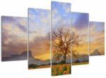 Mivali Tablou - Peisaj cu floarea soarelui, din cinci bucăți 150x105 cm (V022516V150105)