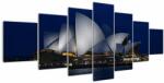 Mivali Tabloul Sydney nocturn, din șapte bucăți 210x100 cm (V020022V210100)