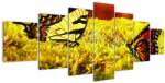 Mivali Tablou cu fluturi, din șapte bucăți 210x100 cm (V020481V210100)