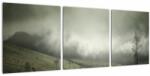 Mivali Tablou - Peisaj înainte de furtună, din trei bucăți 90x30 cm (V022356V9030)