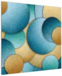 Mivali Tablou cu abstracție cercuri, dintr-o bucată 70x70 cm (V021137V7070)