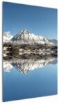 Mivali Tablou cu munți și reflectarea lor, dintr-o bucată 60x90 cm (V020820V6090)
