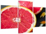 Mivali Tablou cu grapefruit tăiat, din trei bucăți 90x60 cm (V021227V90603PCS)