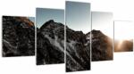 Mivali Tablou - Lanț de munți stâncos, din cinci bucăți 150x80 cm (V022677V150805PCS)